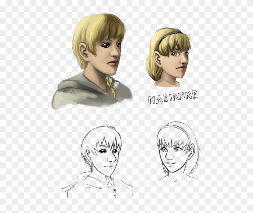 Marianne, Whose Name I Constantly Mispell As Marriane - Cartoon Clipart