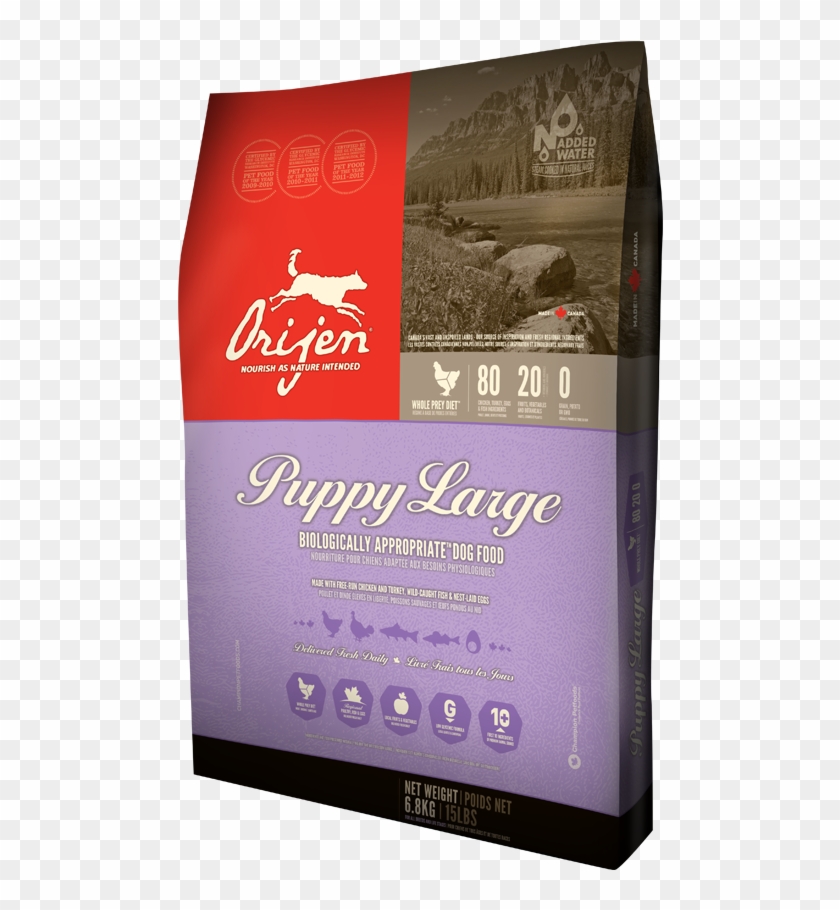 Orijen Large Puppy Dry Dog Food - Orijen Dog Food Png Clipart