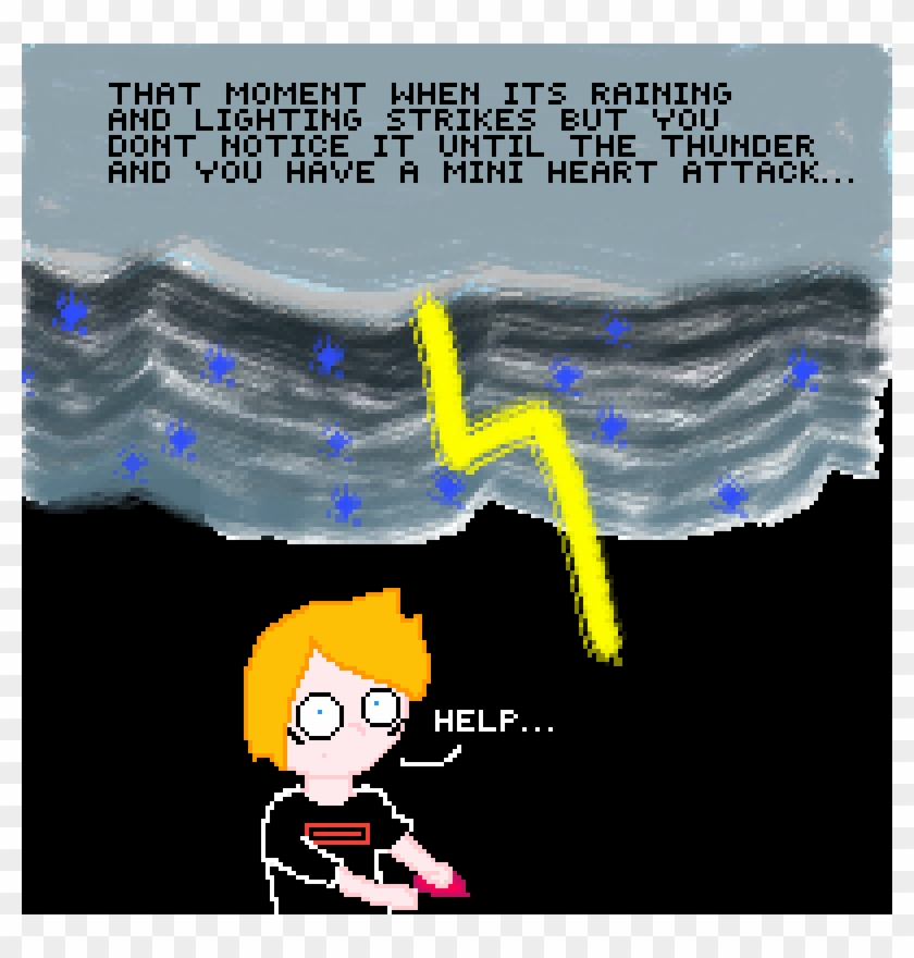 I Gotted Scerd - Cartoon Clipart