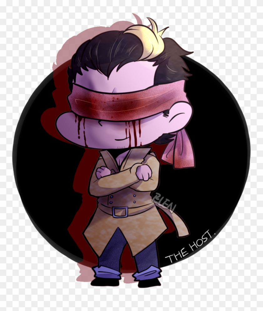 The Host By Elenmrakipiler Darkiplier, Pewdiepie, Youtubers, - Host Markiplier Full Body Clipart #4087524