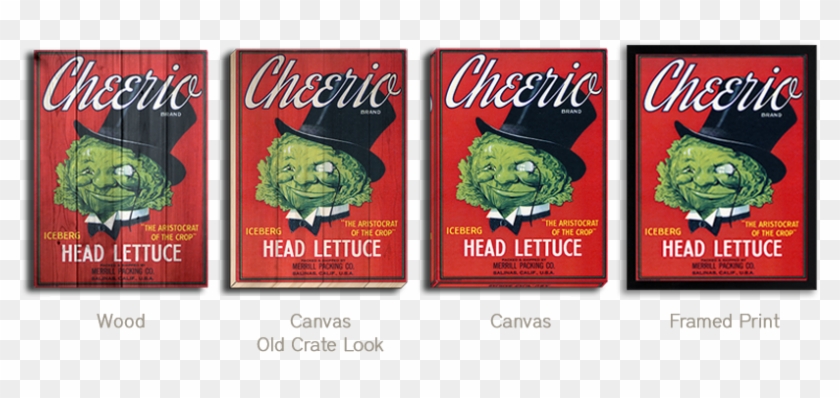 Cheerio Head Lettuce - Flyer Clipart