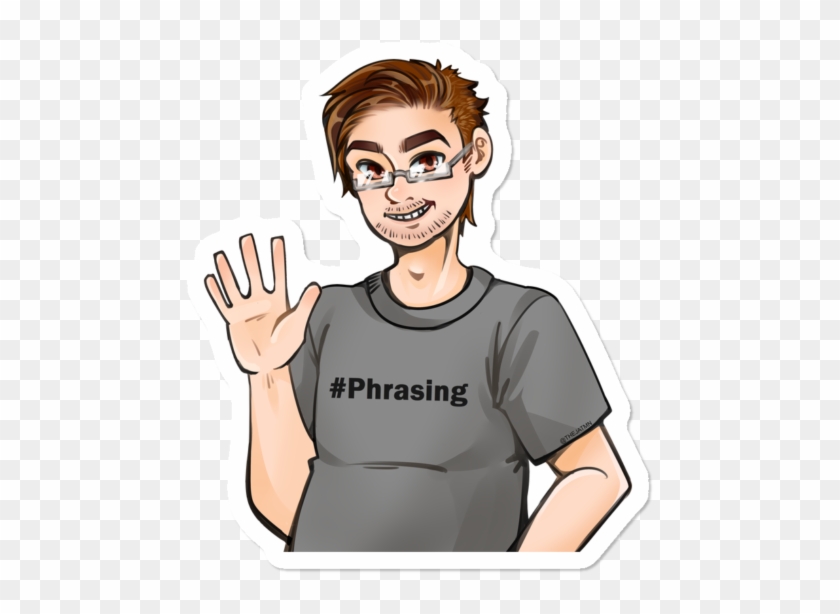 Waving $3 - Cartoon Clipart