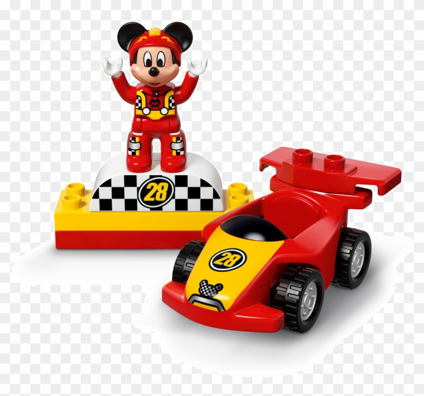 Mickey Racer - Mickey Roadster Racers Lego Clipart