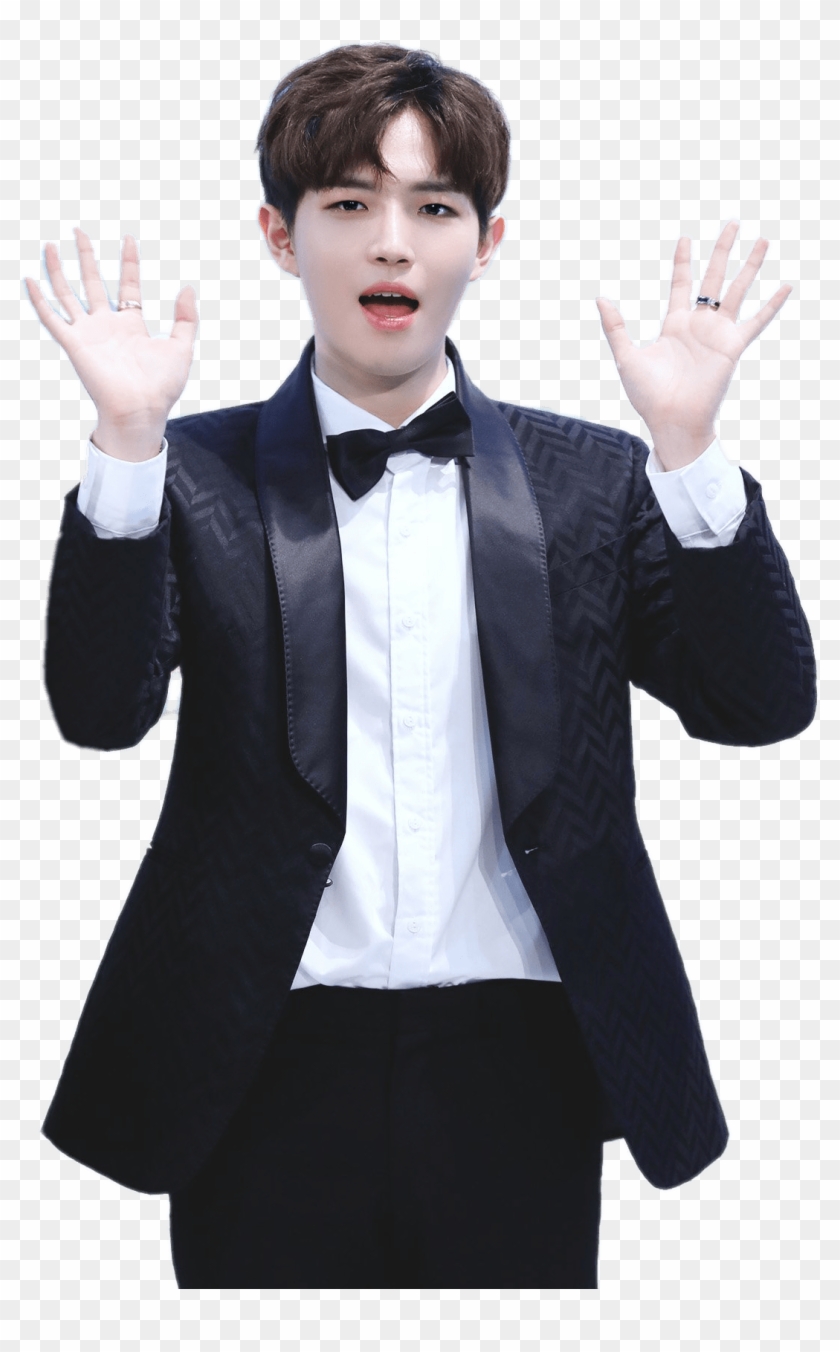 Wanna One Kim Jaehwan Waving - Jaehwan Wanna One Png Clipart