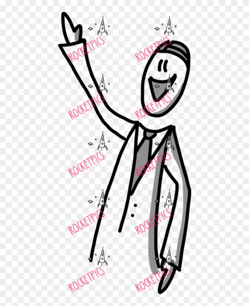 Young Man Waving Clipart