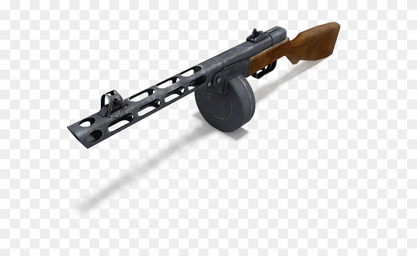 Assault Rifle Clipart #4088246