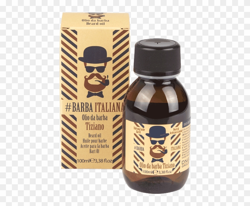 Tiziano Web - Barba Italiana Beard Oil Clipart