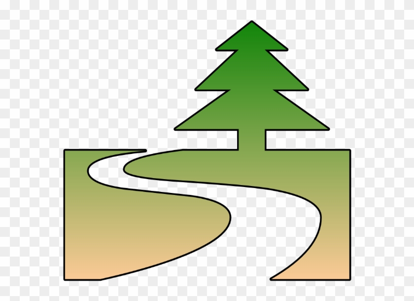 Path Clipart Walking - Path Clipart - Png Download #4088684