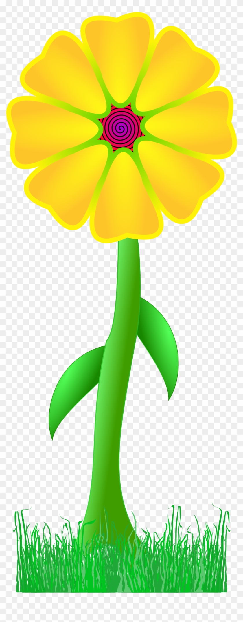 This Free Icons Png Design Of Flower Path Clipart #4088711