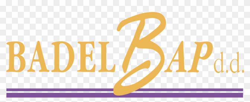 Badel Bap Logo Png Transparent - Calligraphy Clipart #4088740