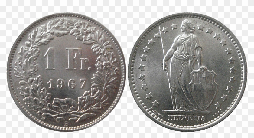 1 Franc 1967 Ag 835 - 1 2 Fr 1982 Clipart #4088801