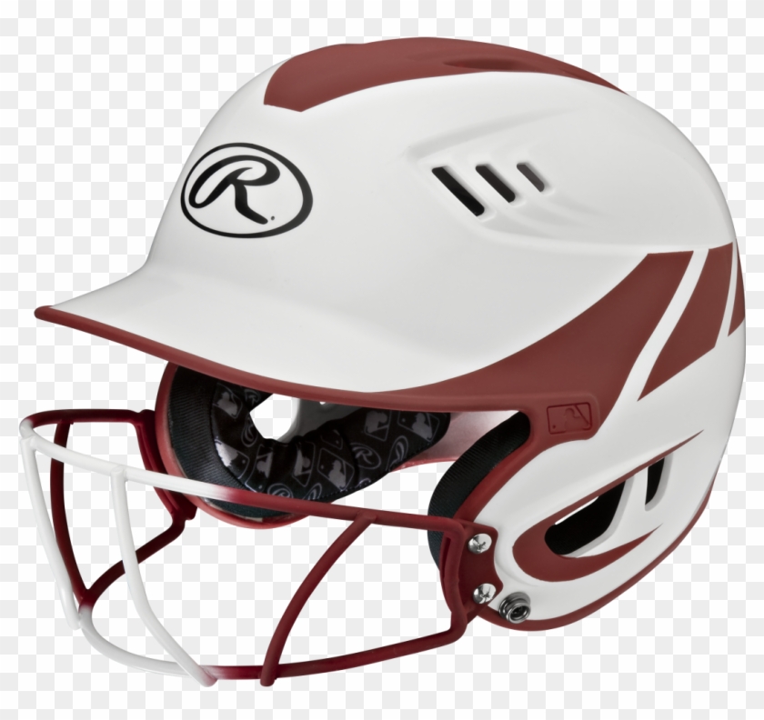 Rawlings Velo Two Tone Fastpitch Batting Helmet W/ - Softball Helmet Clipart #4088861