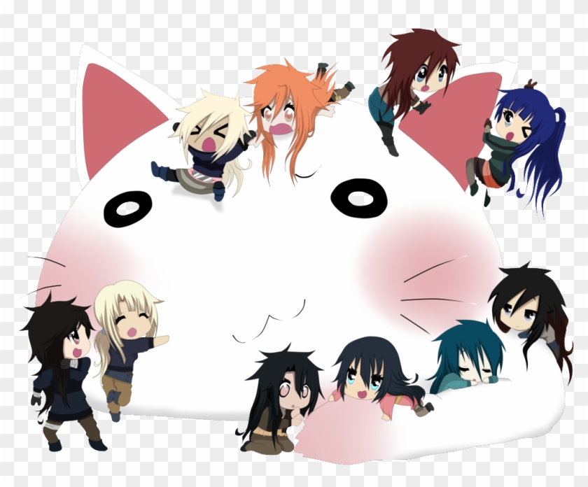 My Chibi Girls - Cartoon Clipart