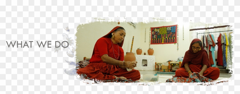 And West Bengal By Empowering Women Of Rural Communities, - Sitting Clipart #4088926