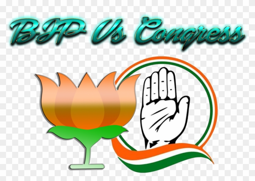 Bjp Vs Congress Png Image Download - Logo Indian National Congress Clipart