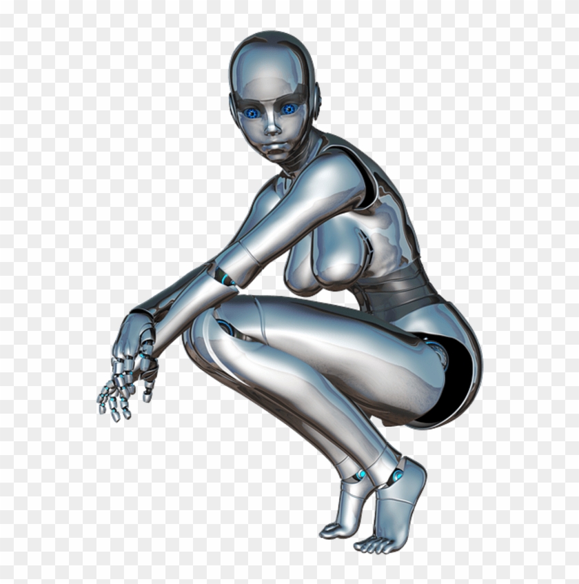 Robot Female - Female Robots Clipart
