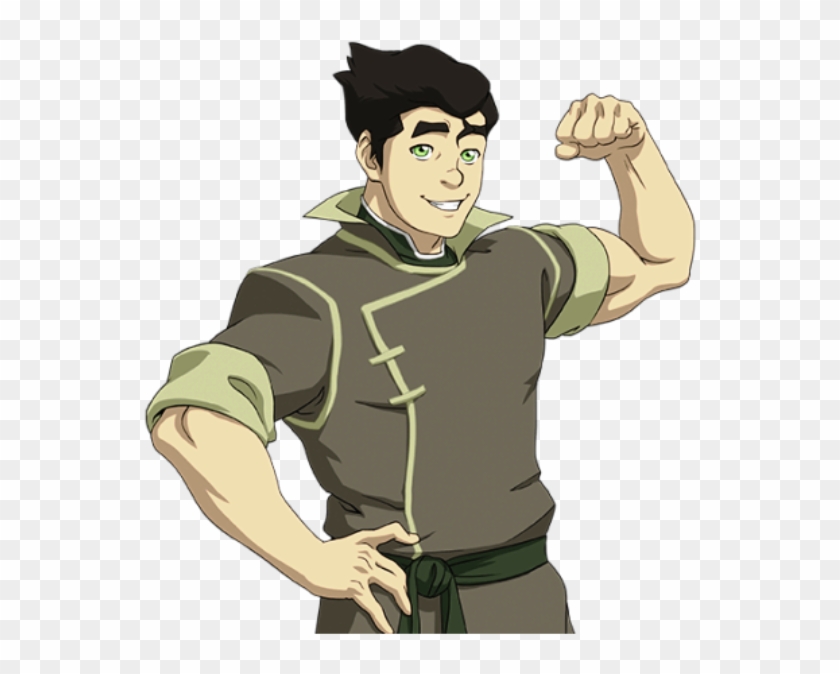 Bolin Showing Muscular - Legend Of Korra Bolin Clipart