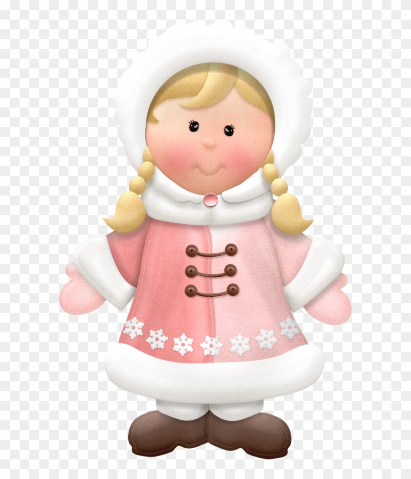 Winter Little Girl Clip Art - Eskimo Clipart Png Transparent Png