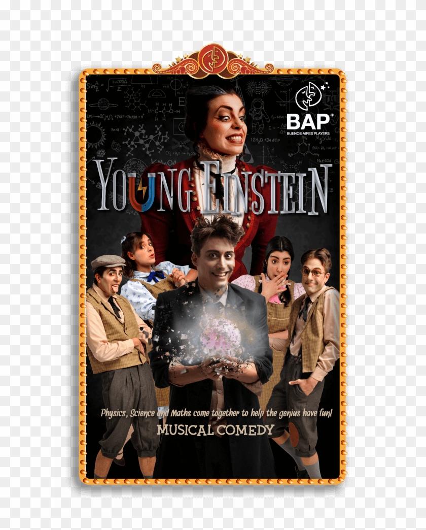 Synopsis - Buenos Aires Players Young Einstein Clipart