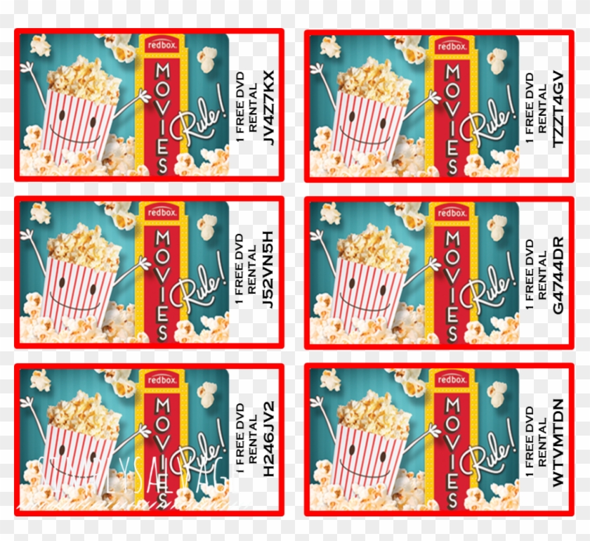 Diy Redbox Gift Certificates - Redbox Teacher Appreciation Free Printable Clipart #4089597