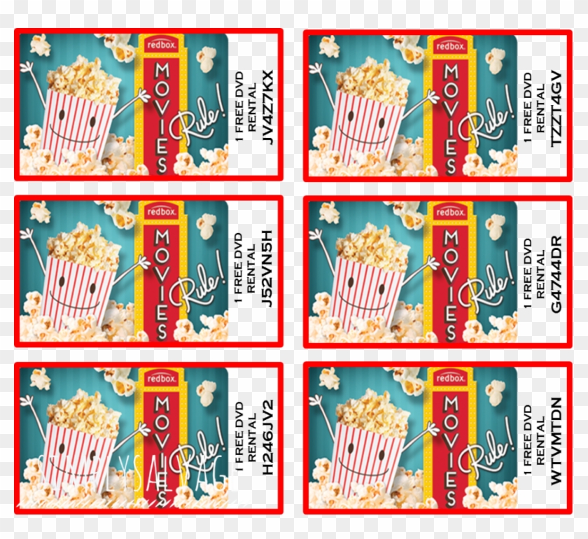 Diy Redbox Gift Certificates - Redbox Teacher Appreciation Free Printable Clipart