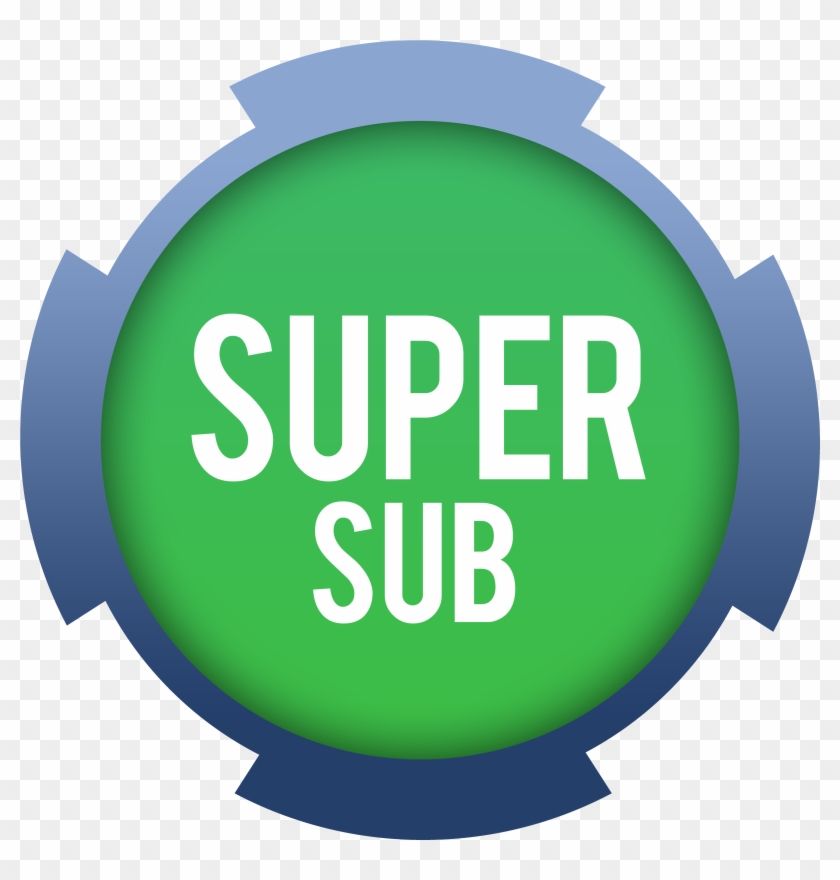 The Super Sub Badge Is Awarded To Members That Have - Iowa Super Soccer Clipart