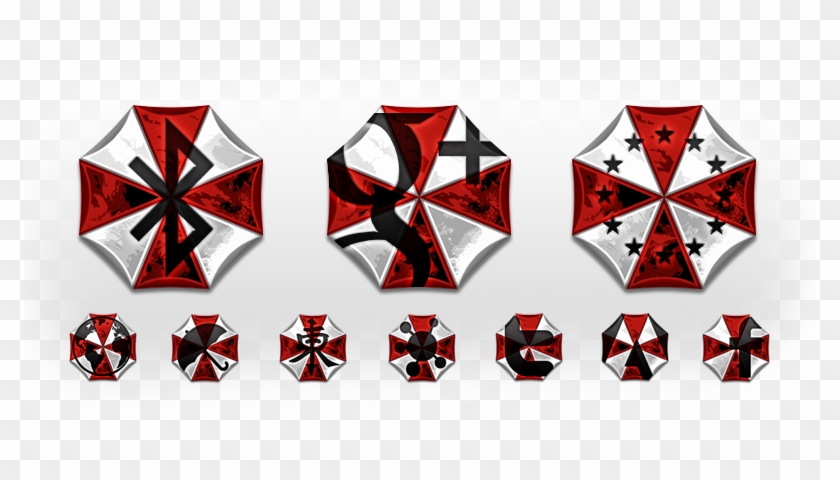 Tha Umbrella Corporation Icons - Umbrella Corporation Icon Pack Clipart #4090095