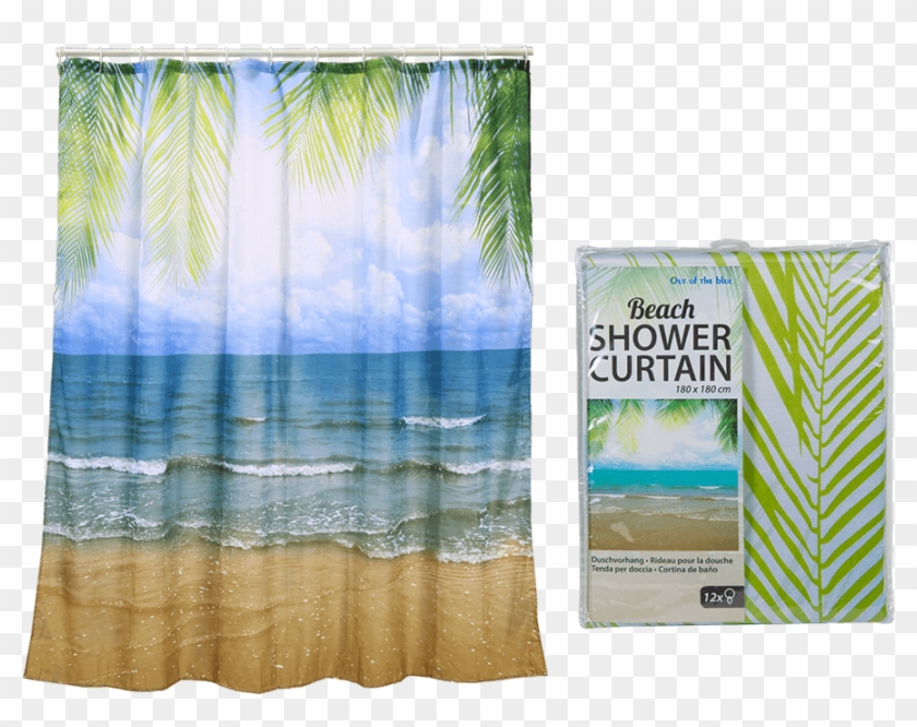 Plastic Shower Curtain - Shower Curtain With A View Clipart #4090101