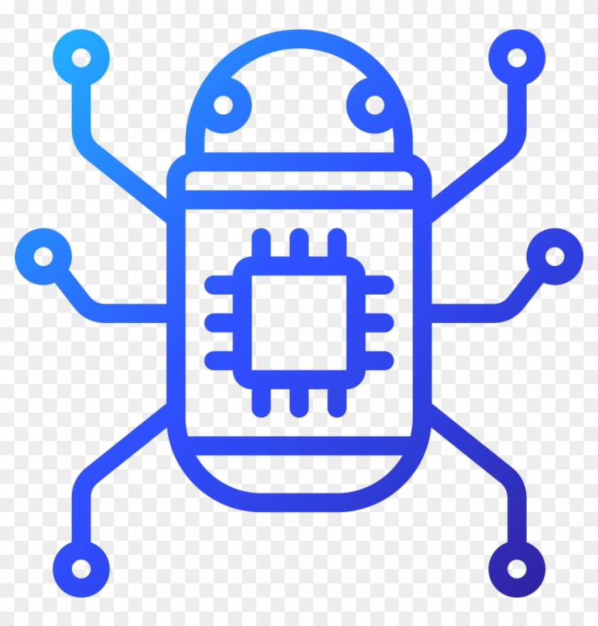 Virus And Spyware Removal And Protection - Icon Clipart