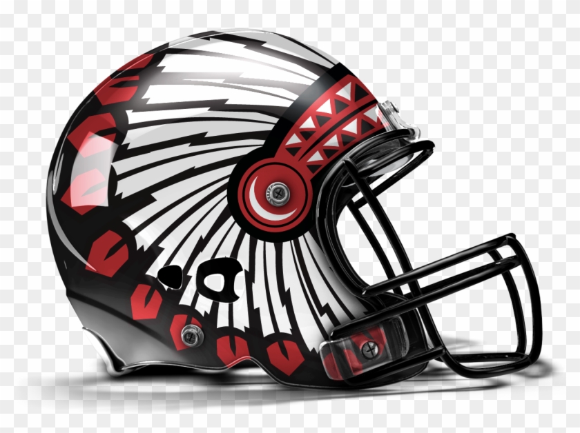 Headdresshelmeta Headdresshelmet-redb - Utah Utes Football Helmet Clipart #4090624