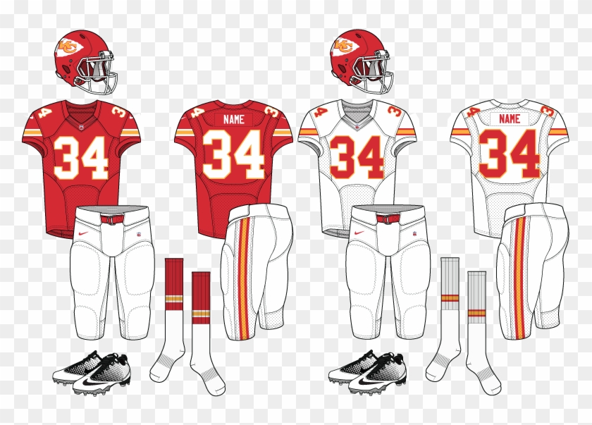 Kansas City Chiefs Zps87627968 - Oklahoma Sooners Cream Uniforms Clipart #4090795