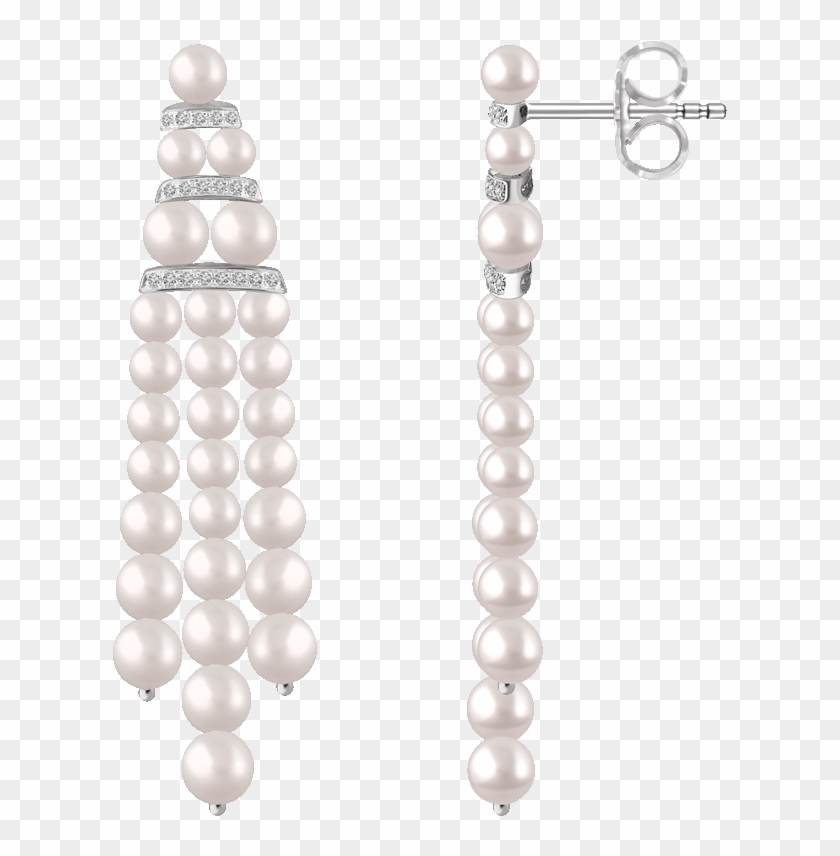 Classic Pearls 14k White Freshwater Cultured Pearl - Pearl Clipart #4090796