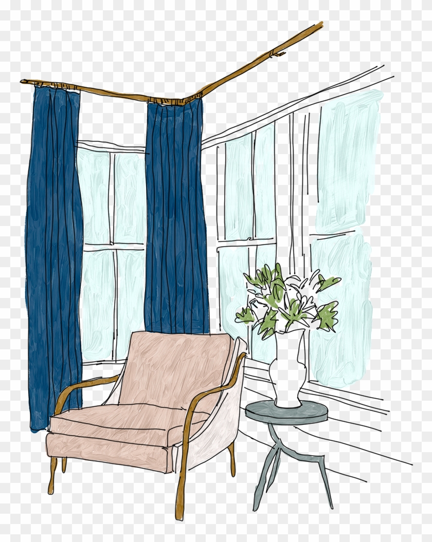 Window Covering Clipart #4090900