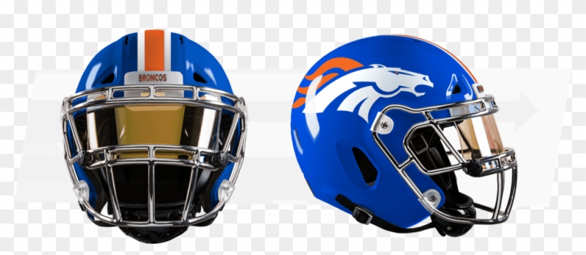 Broncos Helmet Png Clipart #4090901