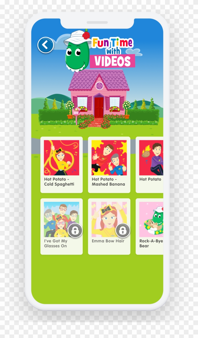 The New Wiggles App - Wiggles Fun Time With Faces Clipart #4091306
