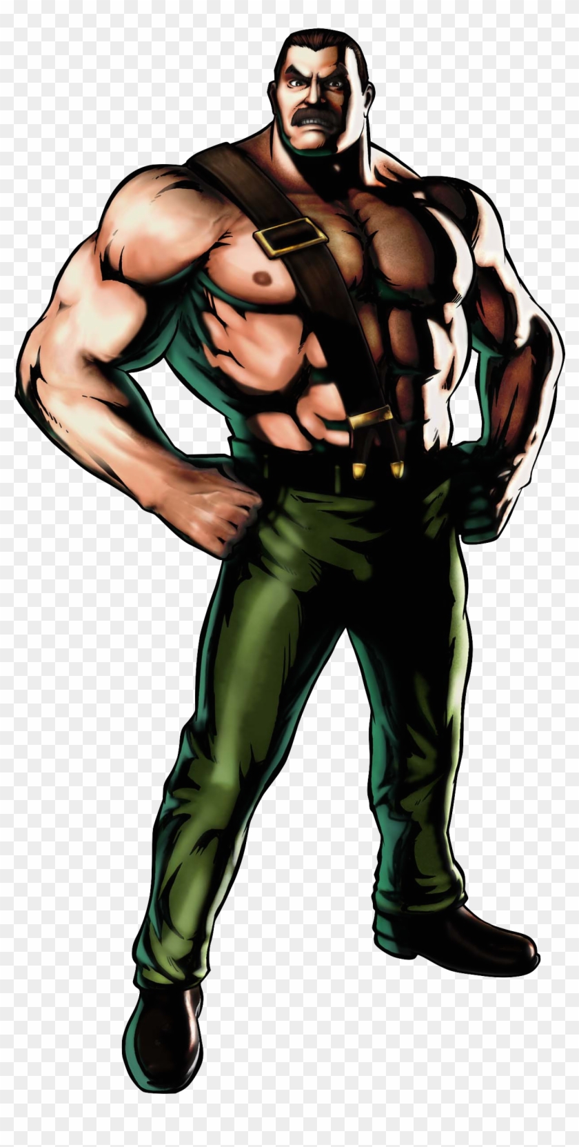 Capcom Pls - Haggar Marvel Vs Capcom 3 Clipart #4091411