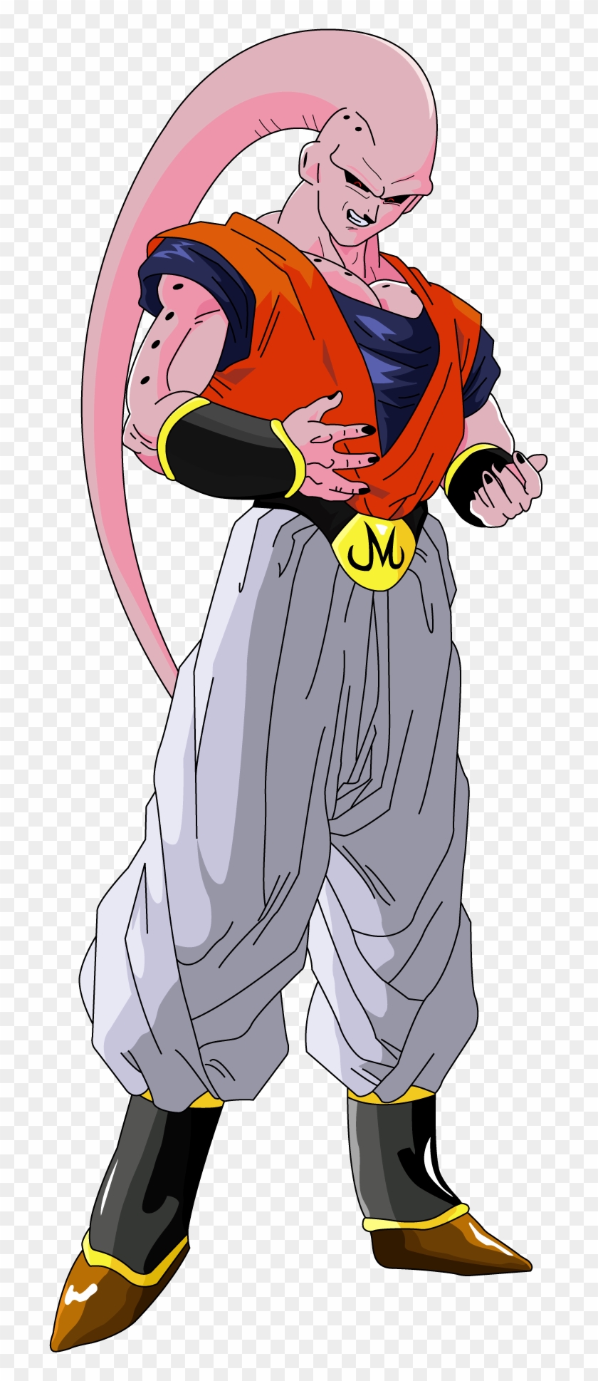 Majin Buu Want Some Candy In Death - Majin Buu Eat Gohan Clipart #4091551