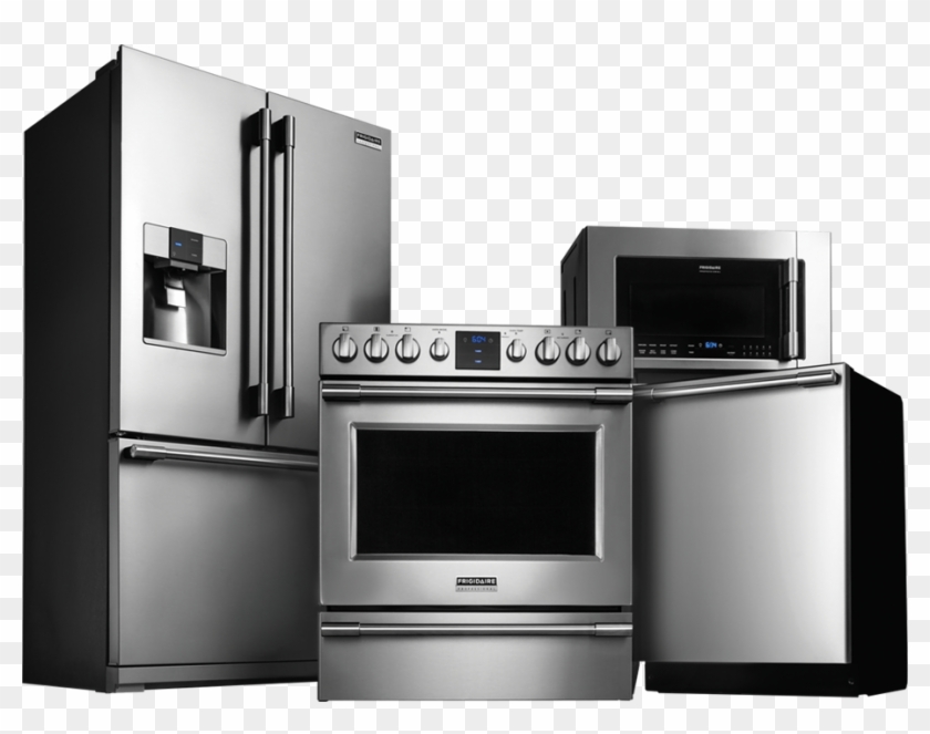 Hack For Cleaning Stainless Steel Appliances - Frigidaire Appliances Png Clipart