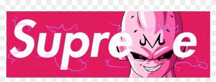 #supreme#majin Buu#布欧#dragon Ball#七龙珠 #freetoedit - Majin Buu Supreme Sticker Clipart
