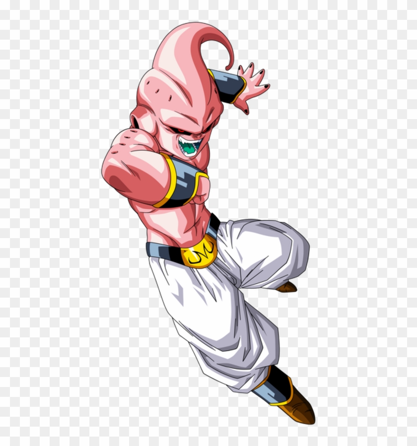 Majin Buu Pure , Png Download - Kid Buu Manga Clipart #4091854