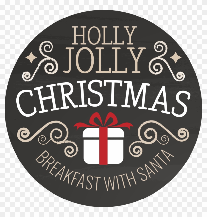2018 Holly Jolly Christmas - Label Clipart