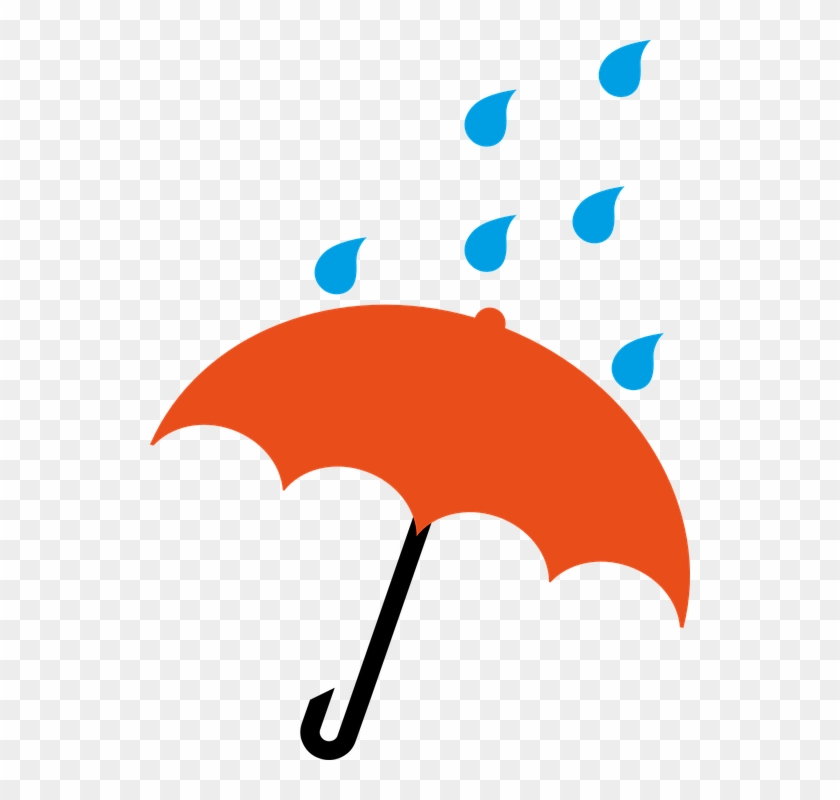 Rain Umbrella Clipart - Png Download #4092233