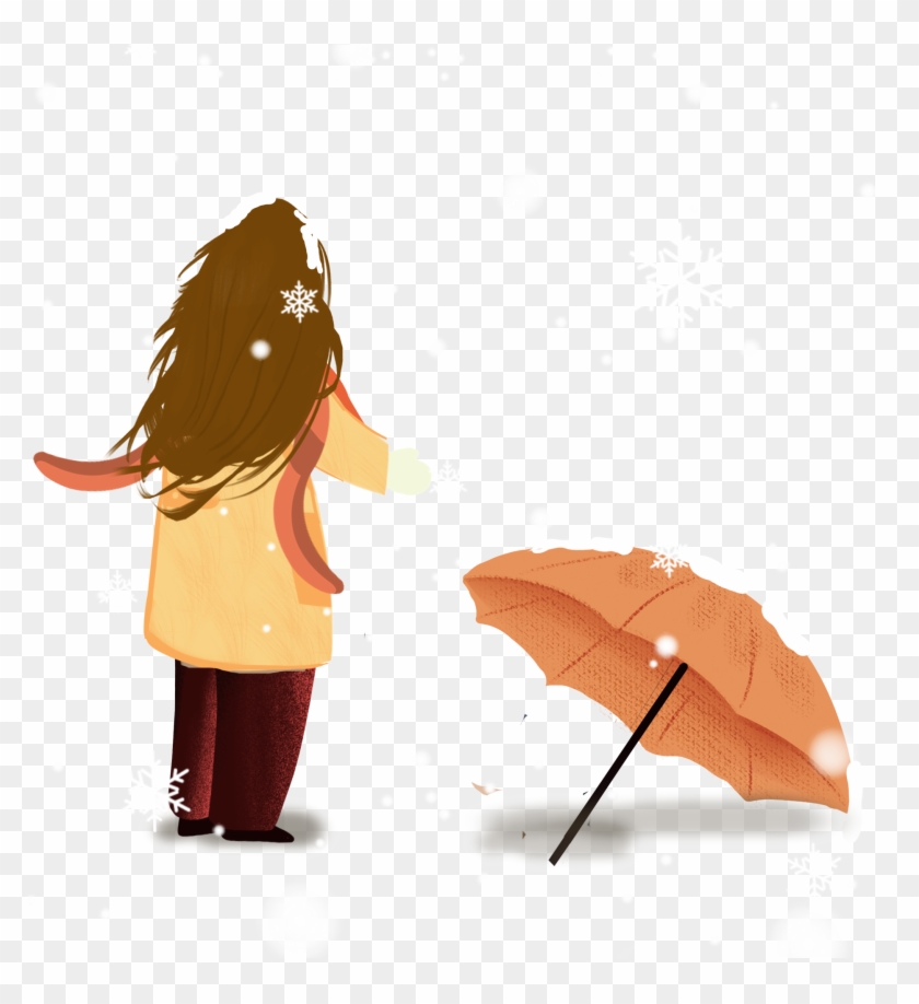 Fresh Hand Drawn Beautiful Winter Png And Psd - Illustration Clipart