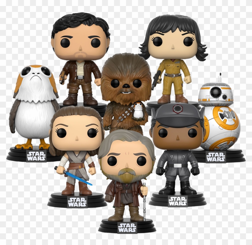 Star Wars Episode Viii - Star Wars The Last Jedi Pop Clipart