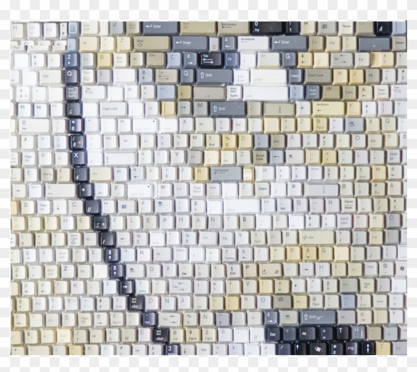 Ripleys Dali Keyboard S05 - Cobblestone Clipart #4092963