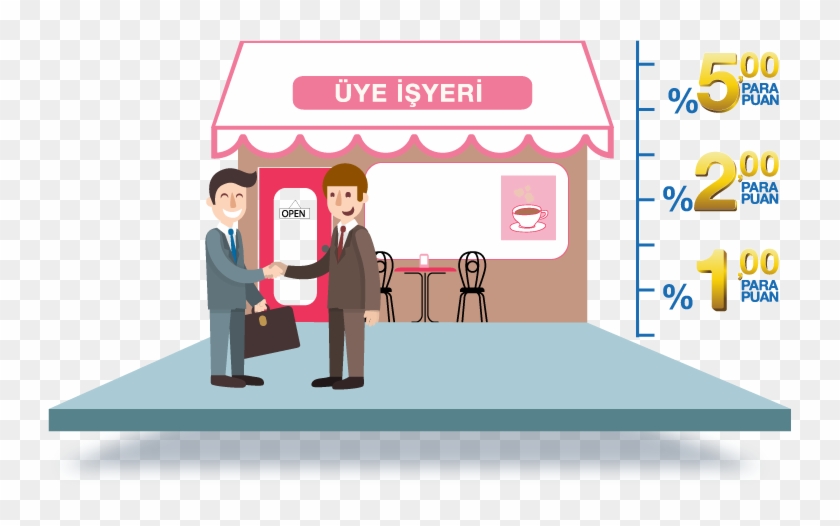 Üye İş Yeri Ol / Kazancını Katla - Üye Işyeri Clipart