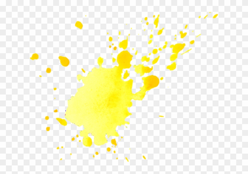 Yellow Paint Splatter - Mentahan Picsay Pro Crot Clipart #4093451