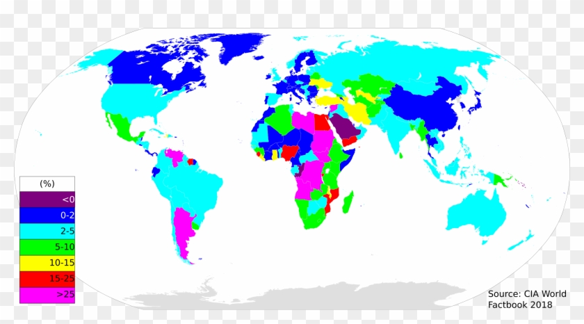 World Inflation Rate - Constitutional Monarchy Around The World Clipart