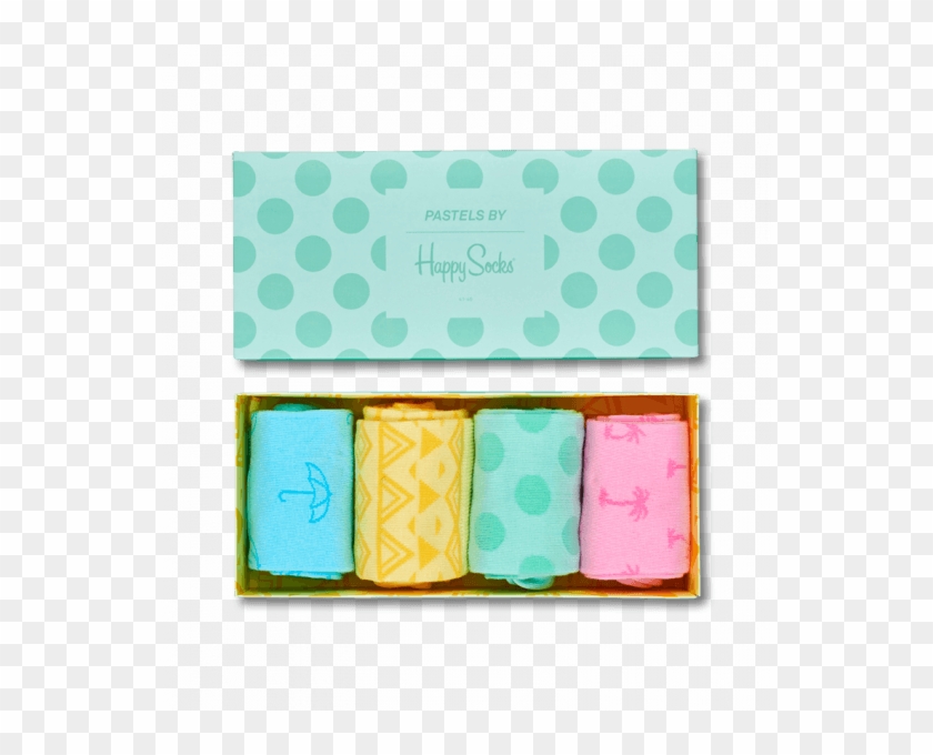 Happy Socks Pastel Gift Box Clipart