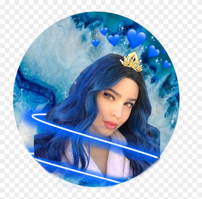 #sofiacarson #descendants #evie - Circle Clipart #4093593